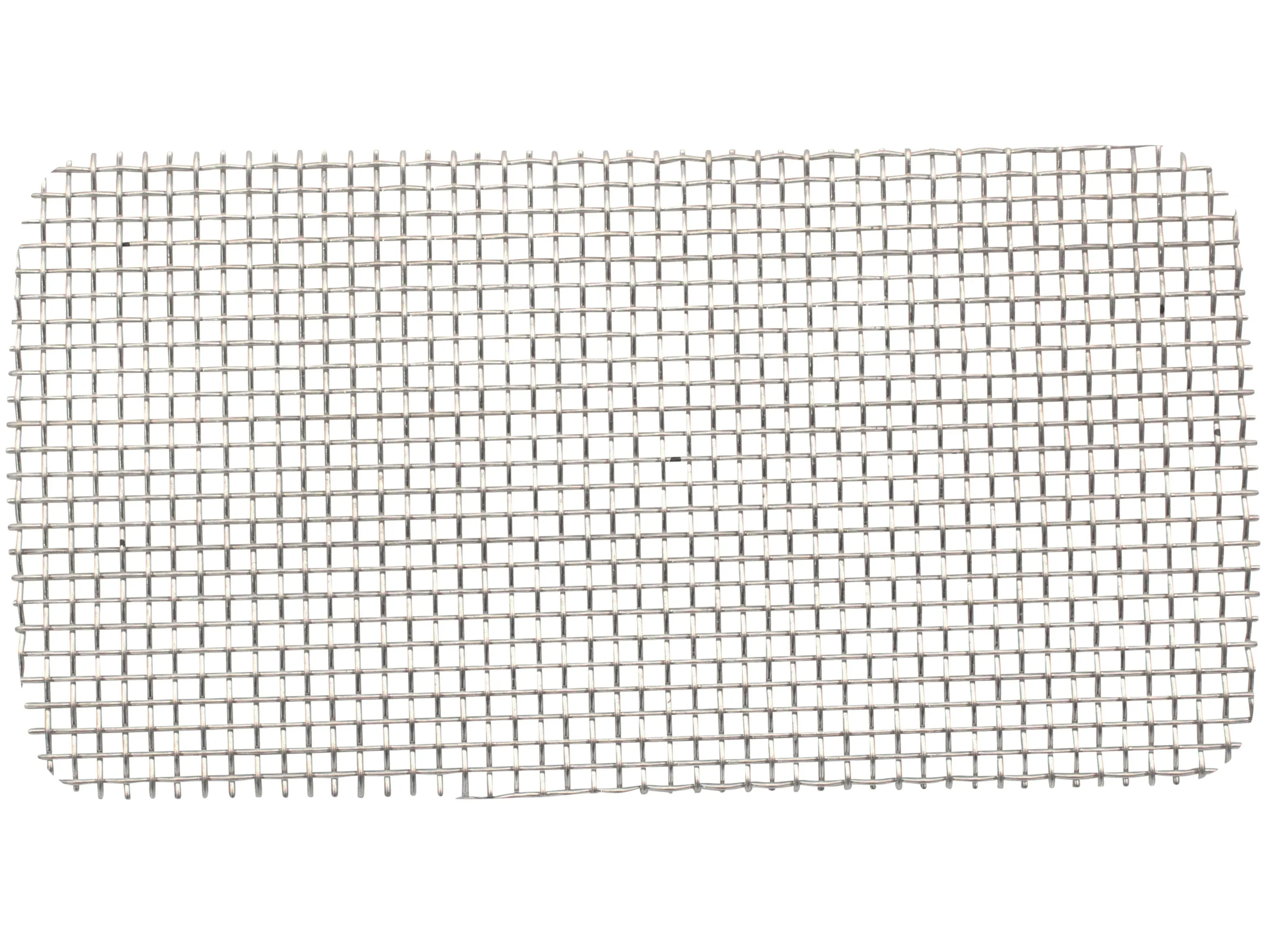 Nickel pickup topper chain link mesh pattern