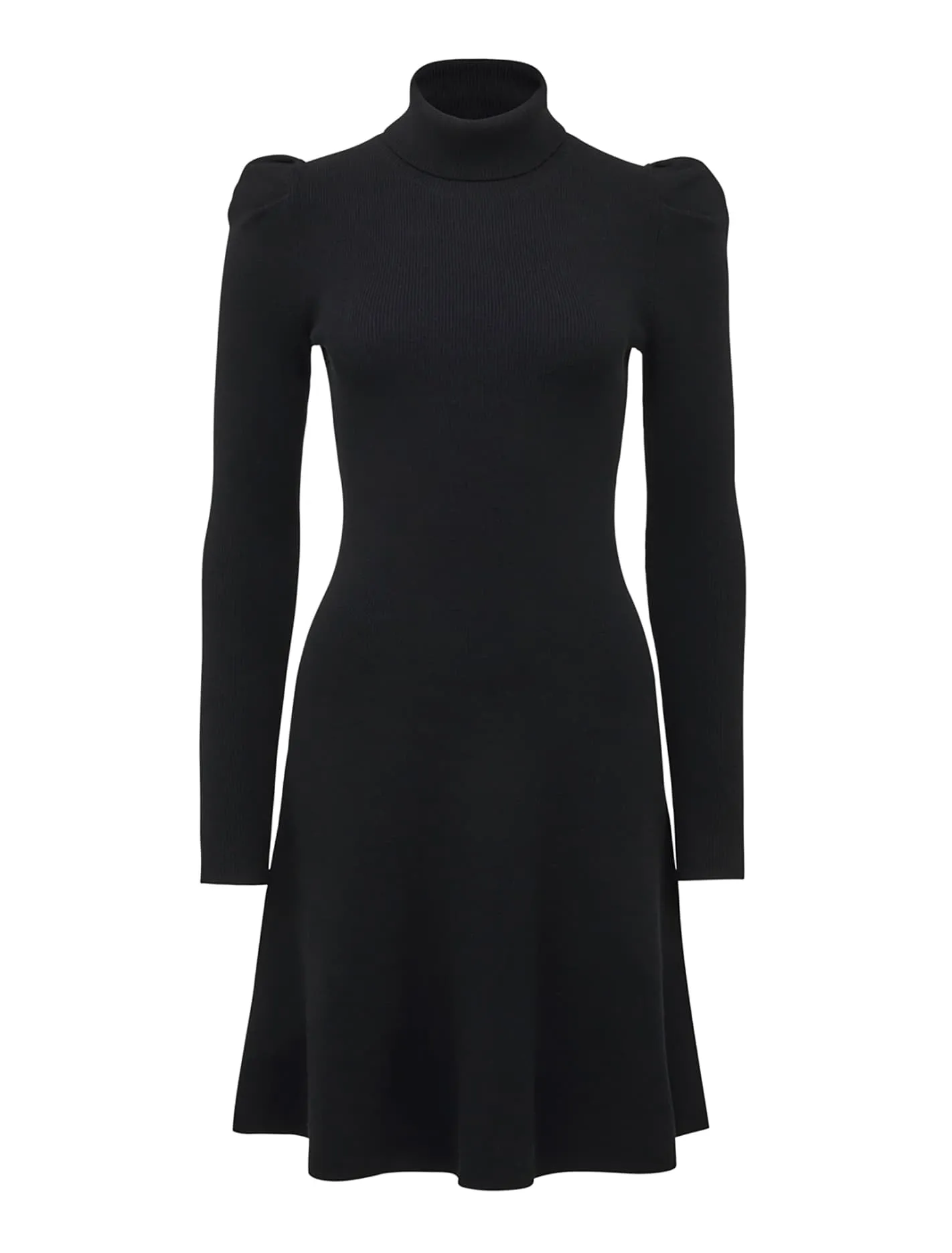Nicole Puff Sleeve Knit Dress