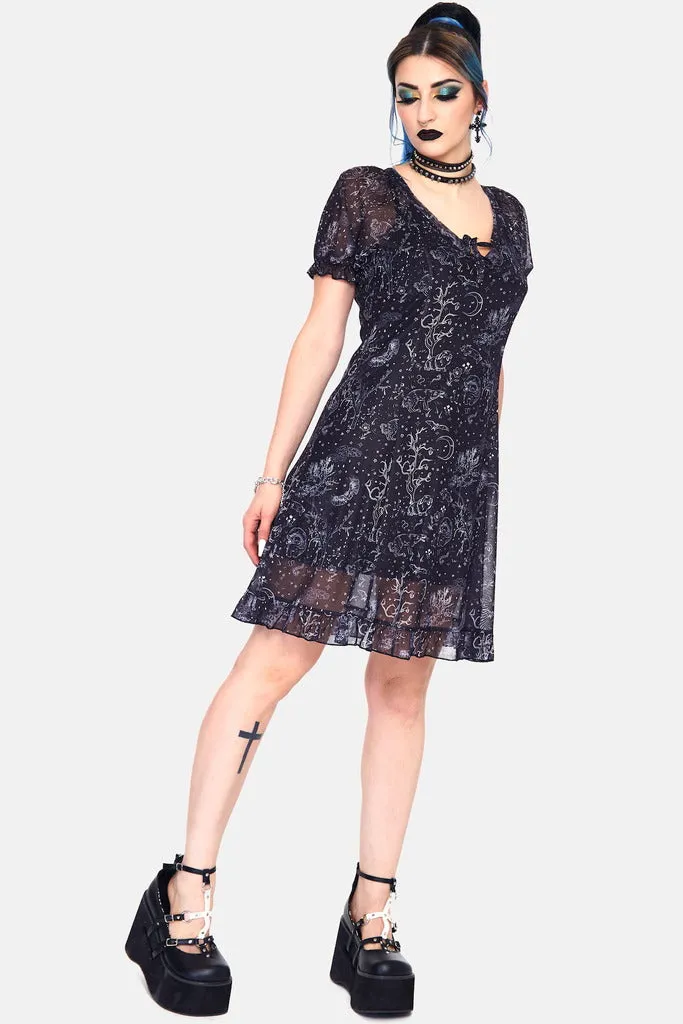 Night Forest Slip Dress