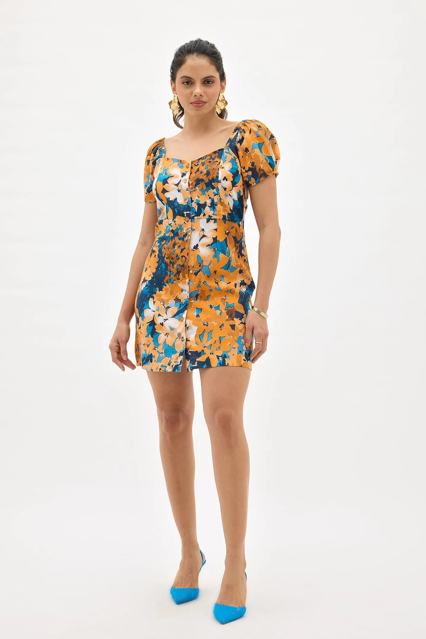 Novah|Floral Cotton Dress