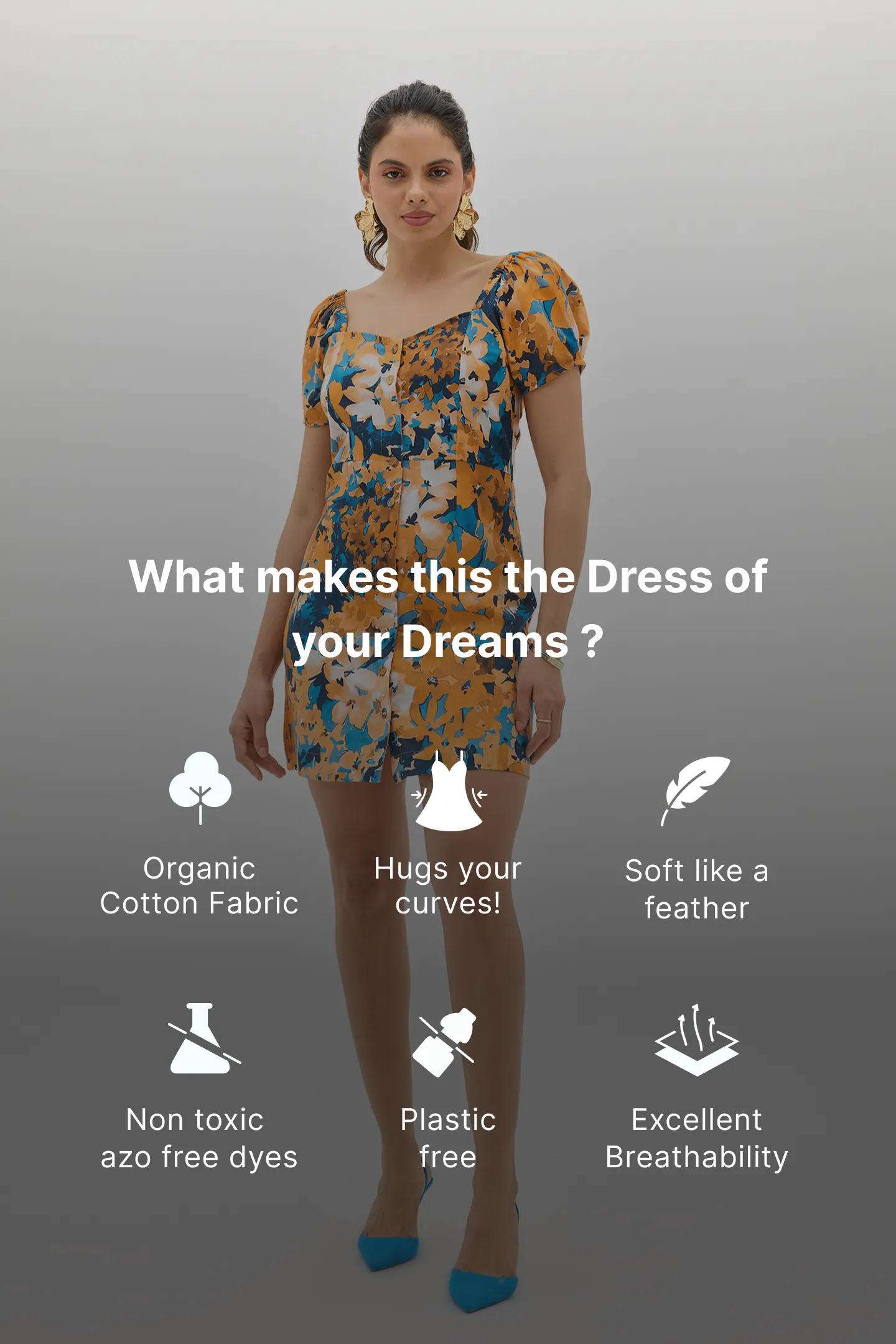 Novah|Floral Cotton Dress