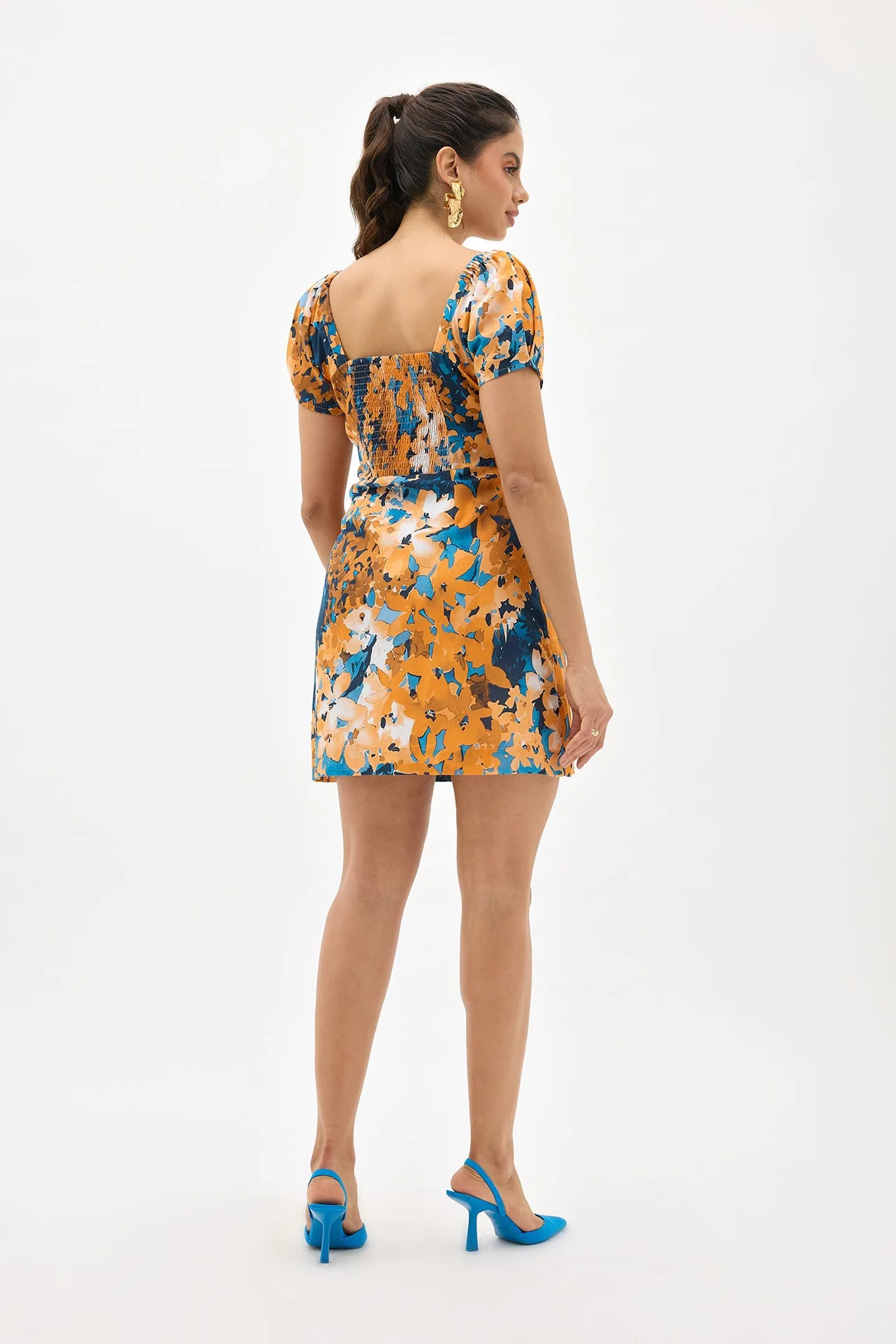 Novah|Floral Cotton Dress