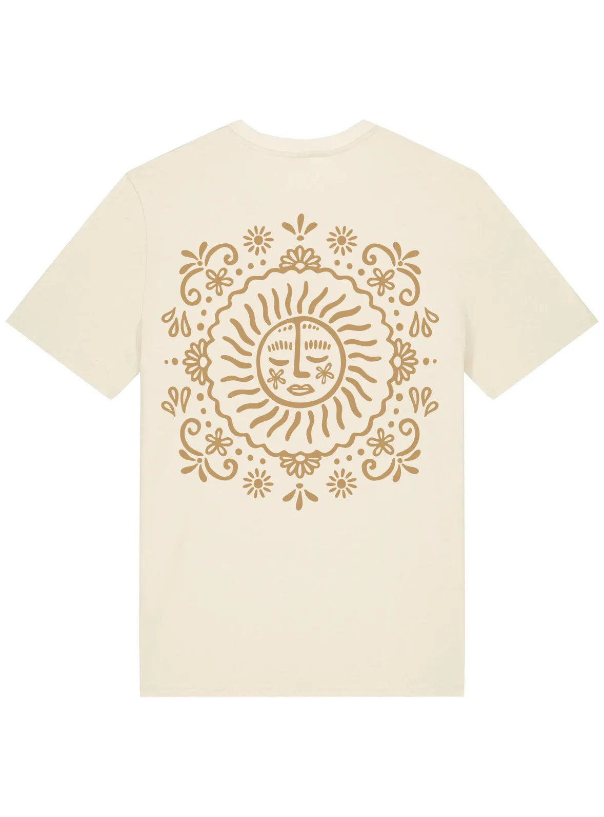 Organic Tee radial sun 🌞