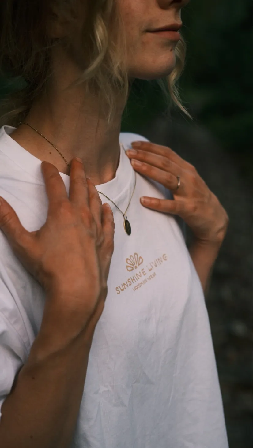 Organic Tee sunshine living short