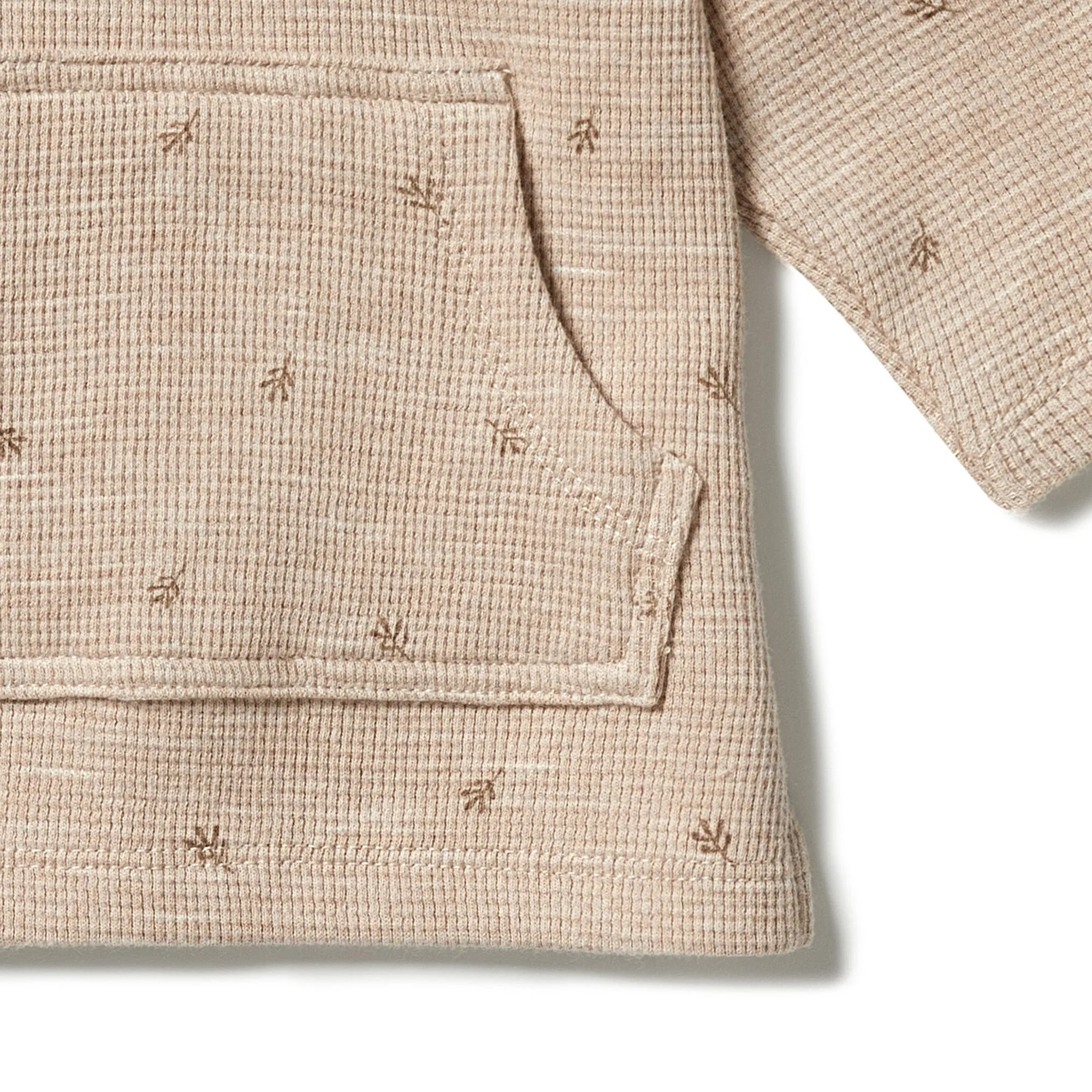 Organic Waffle Pocket Top