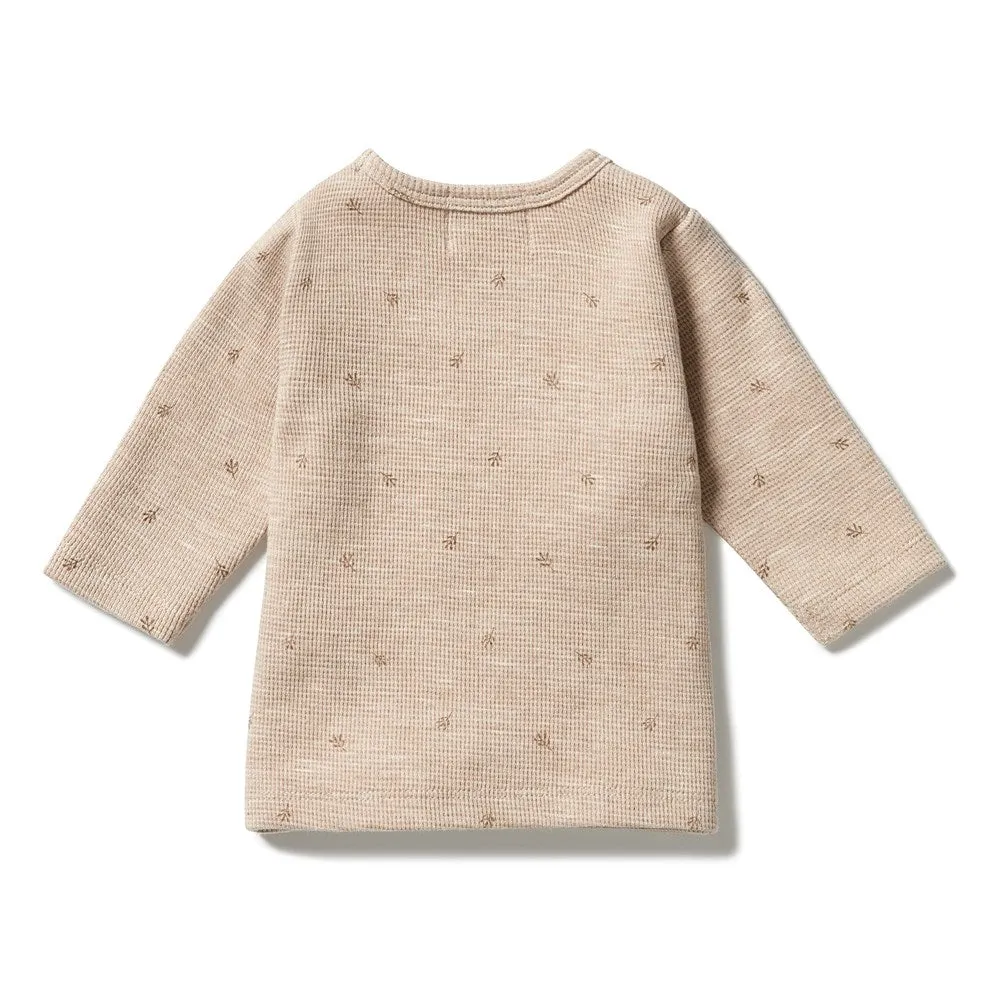 Organic Waffle Pocket Top