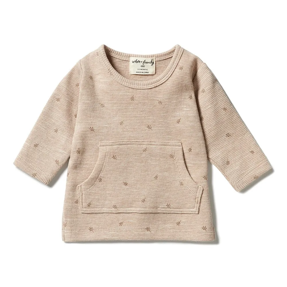 Organic Waffle Pocket Top