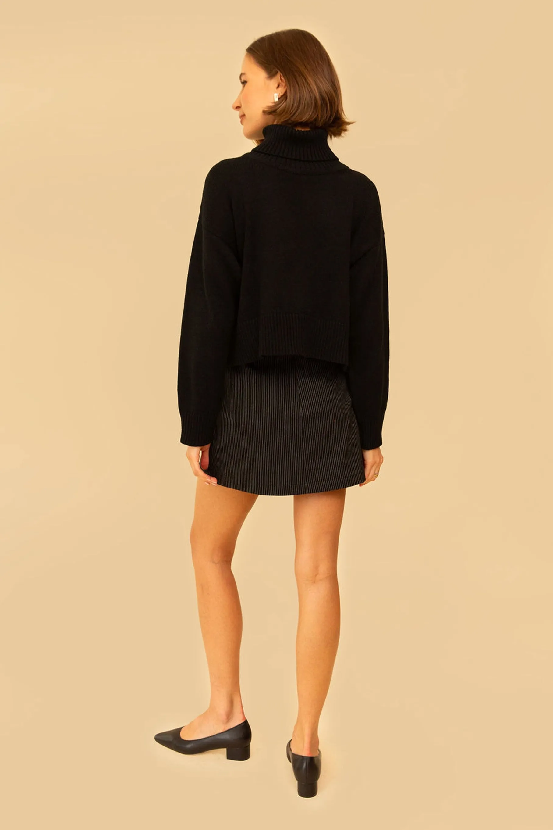 Penelope Pullover in Black
