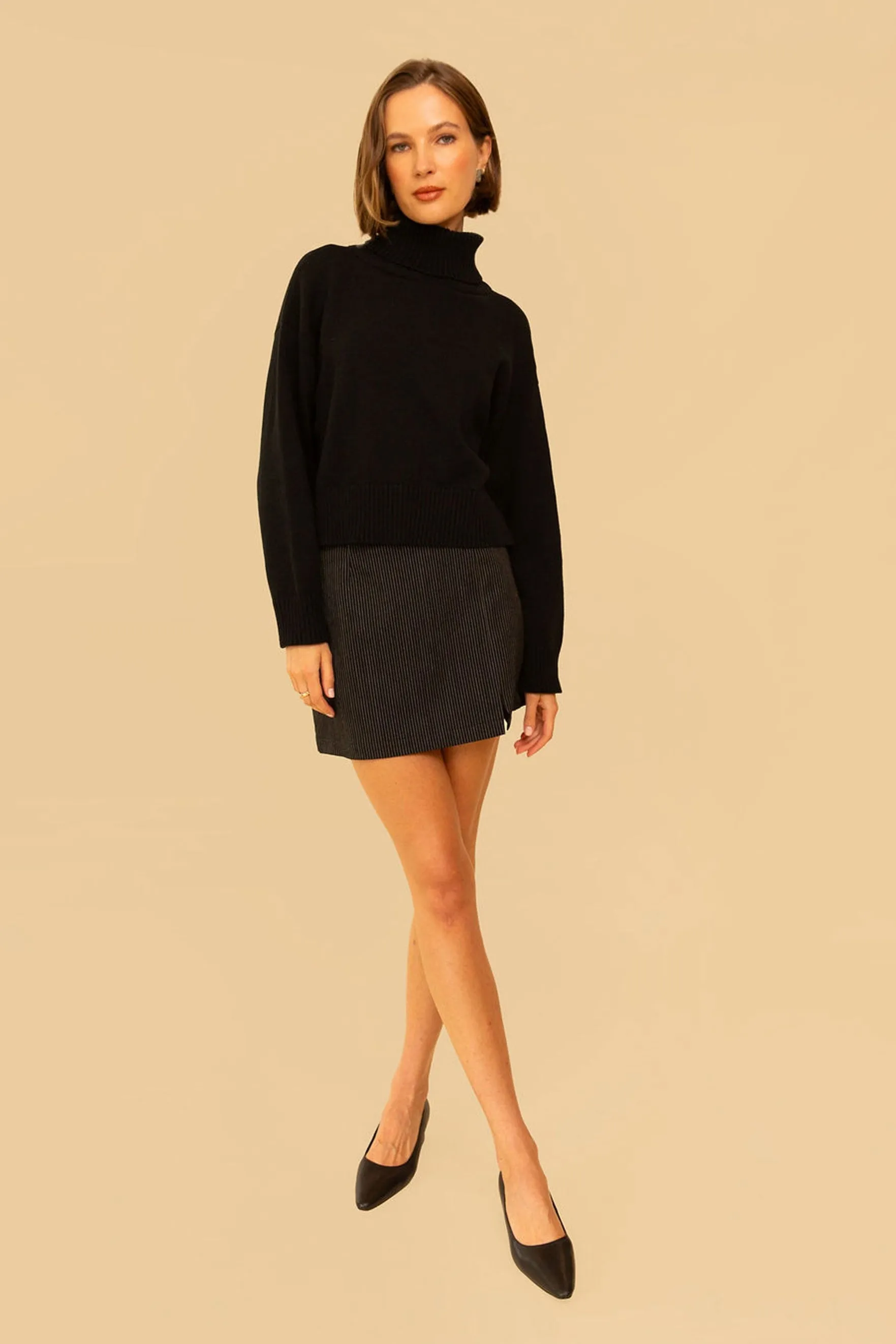 Penelope Pullover in Black