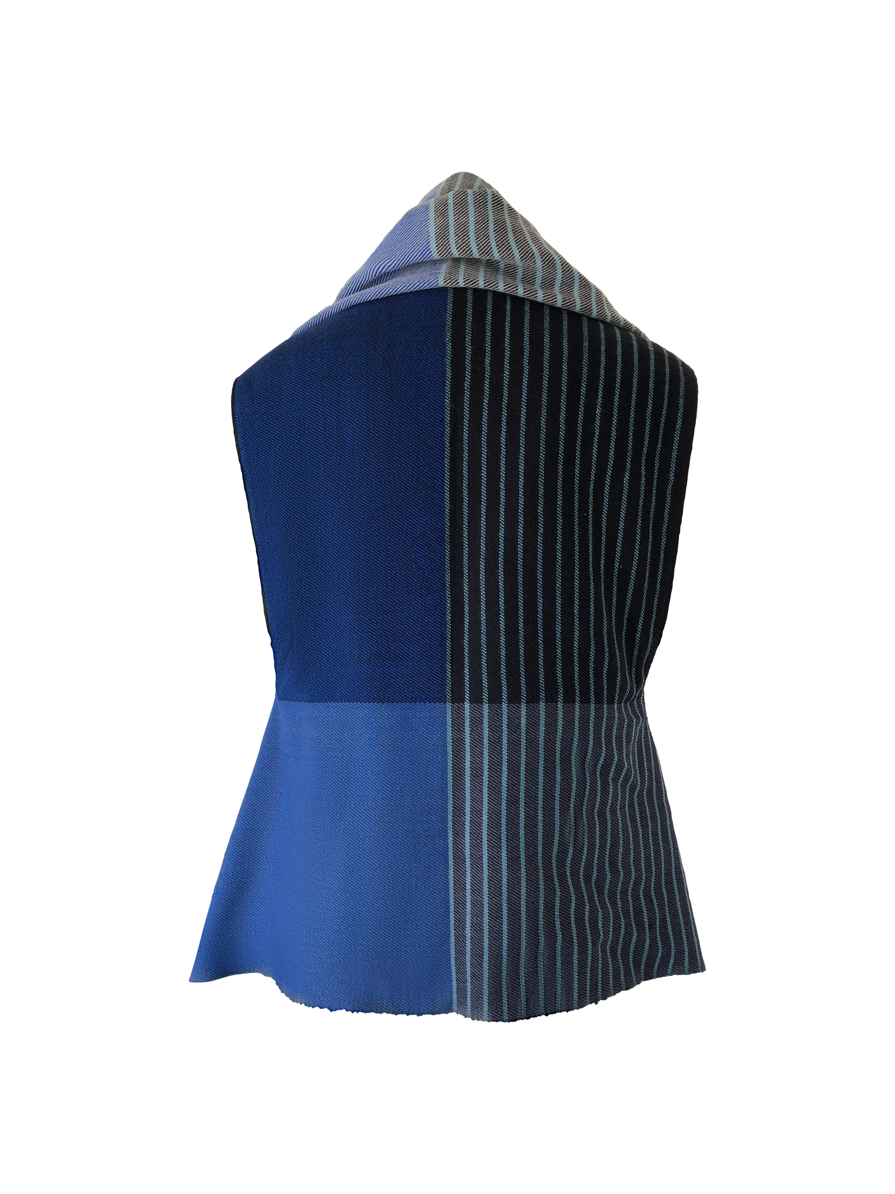 PETITE Light Wool Cape Fusion Blue