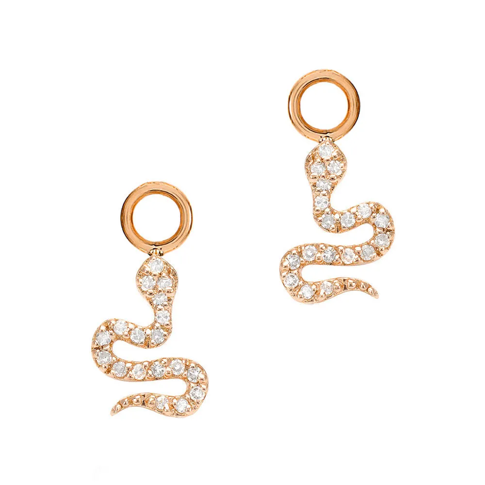 Petite Snake Earring Charms