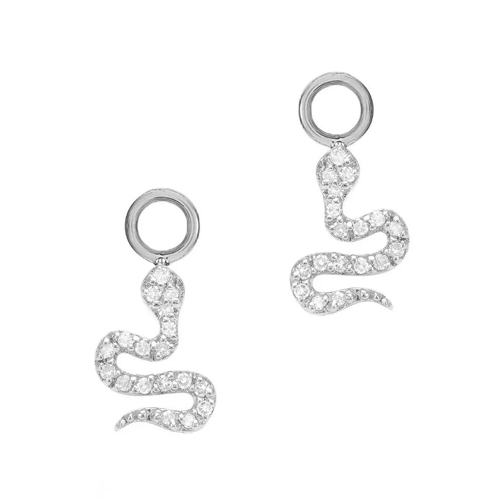 Petite Snake Earring Charms