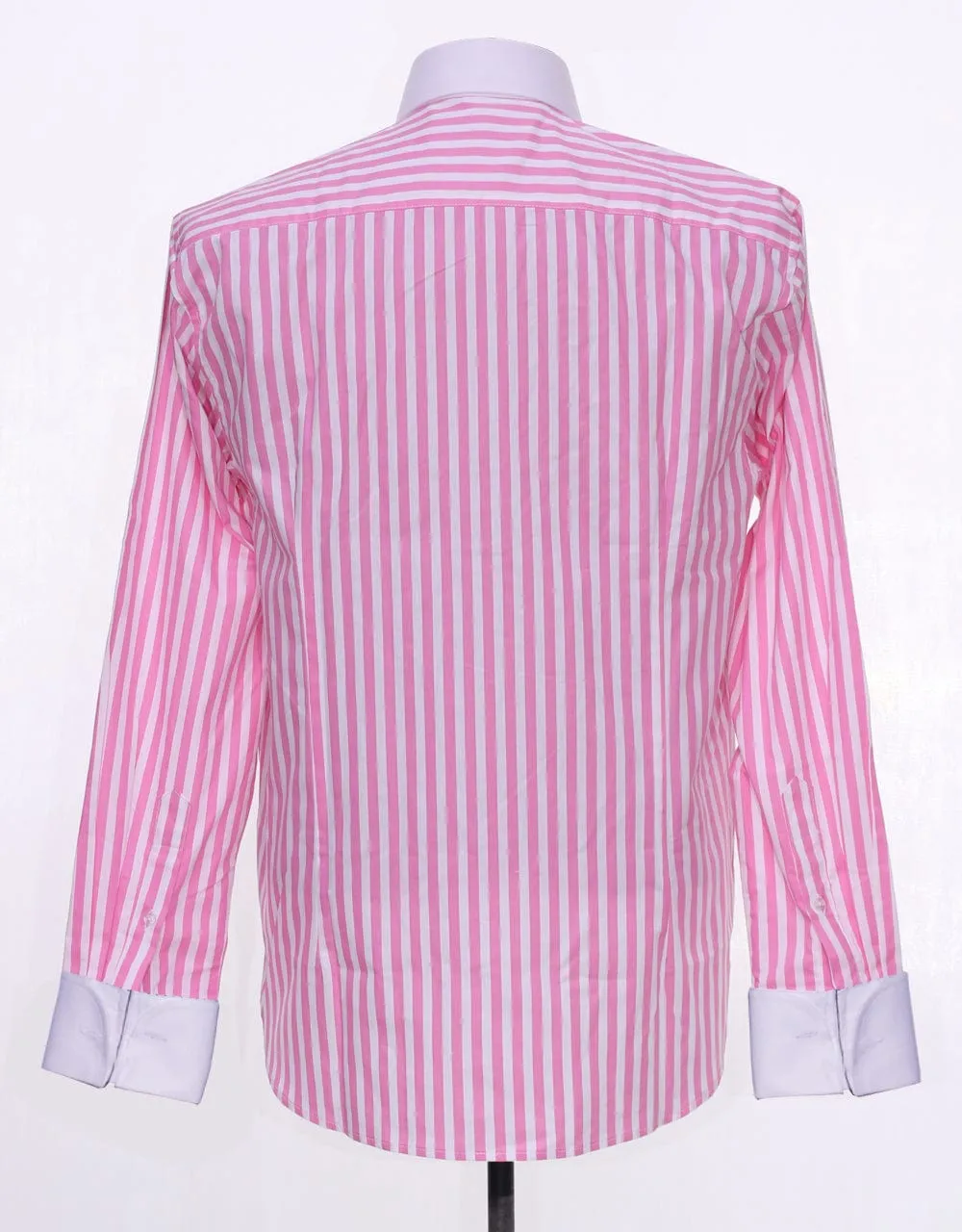 Pink And White Stripe Shirt