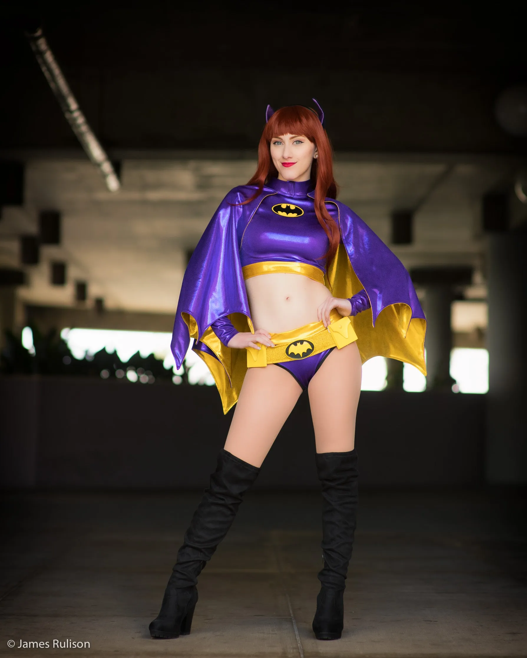 Purple Bat Hero Cape