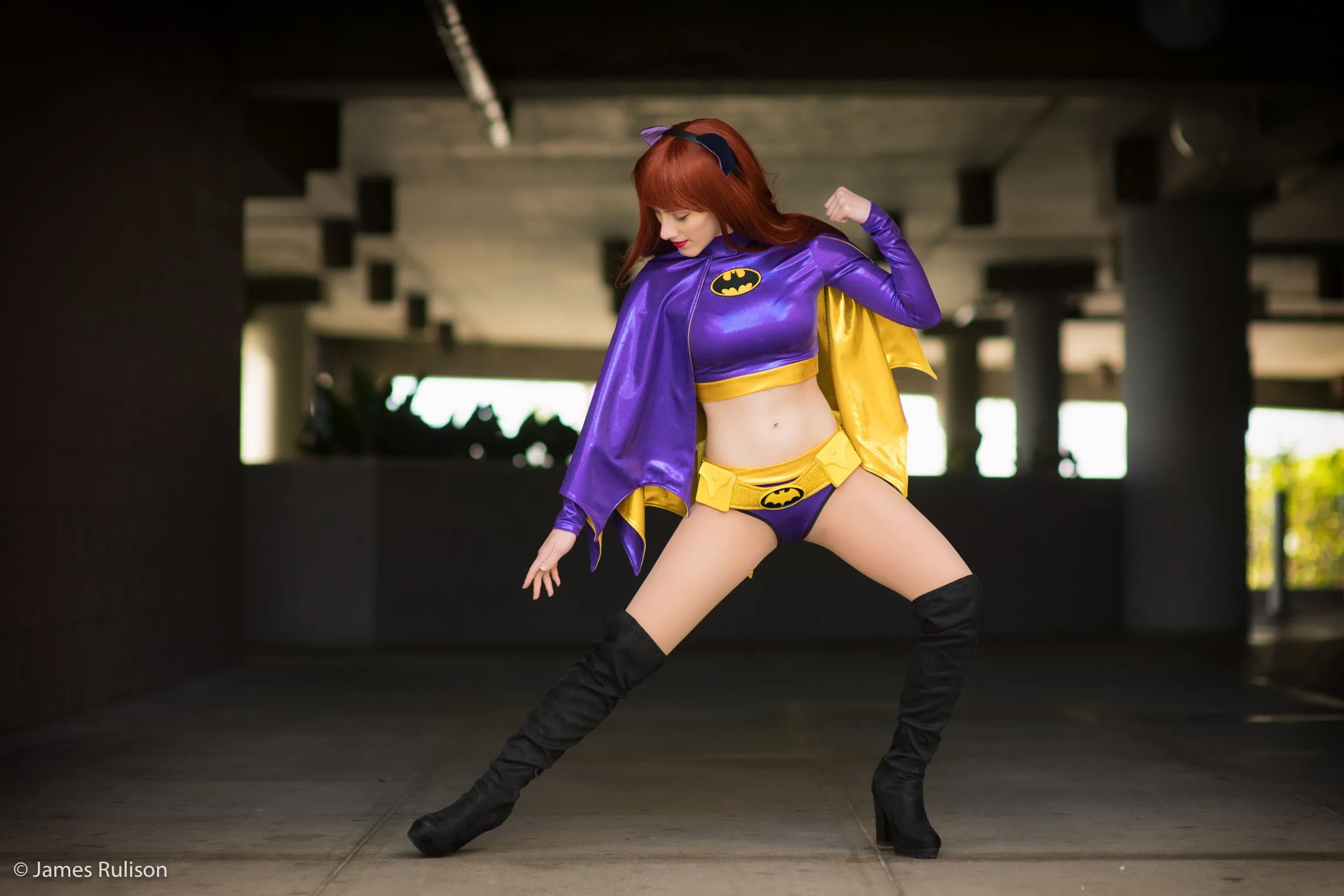 Purple Bat Hero Cape