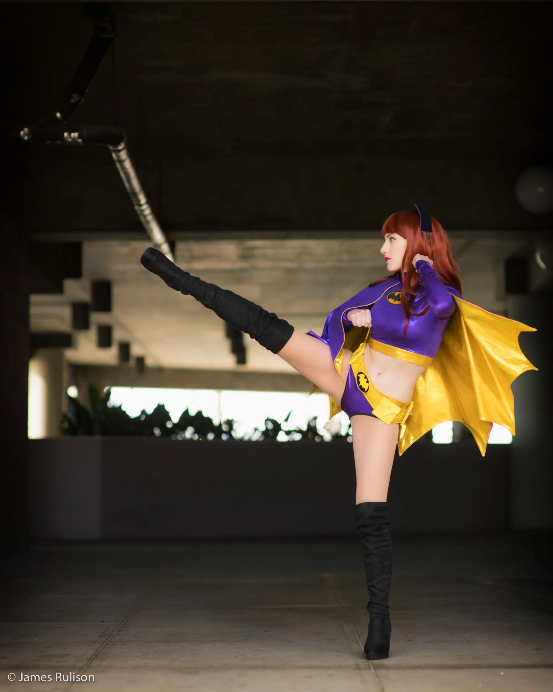 Purple Bat Hero Cape