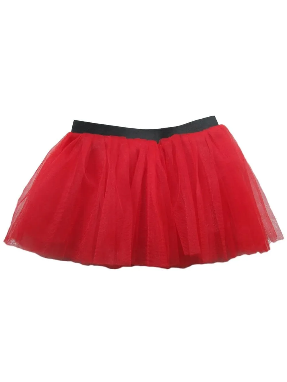 Red Adult Size Women's 5K Running Skirt Tutu Costume