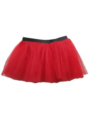 Red Adult Size Women's 5K Running Skirt Tutu Costume