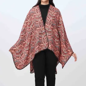 Red Cape Shawl PW3840