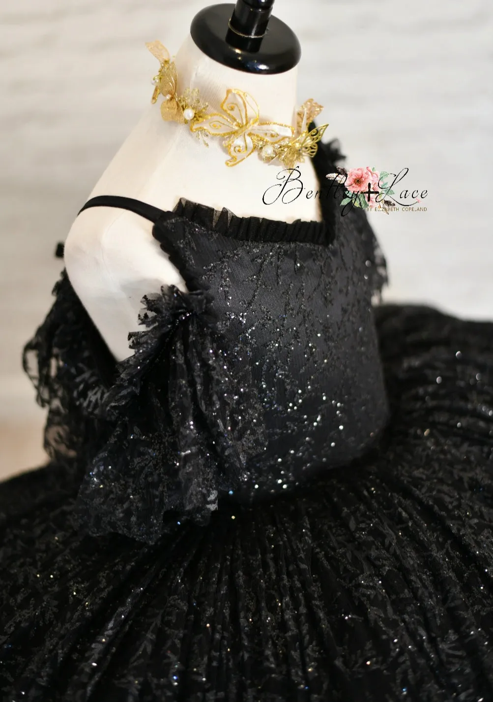 Retired euc  "Midnight  Asher" -  Floor Length Dress ( 6 Year - Petite 10 Year)