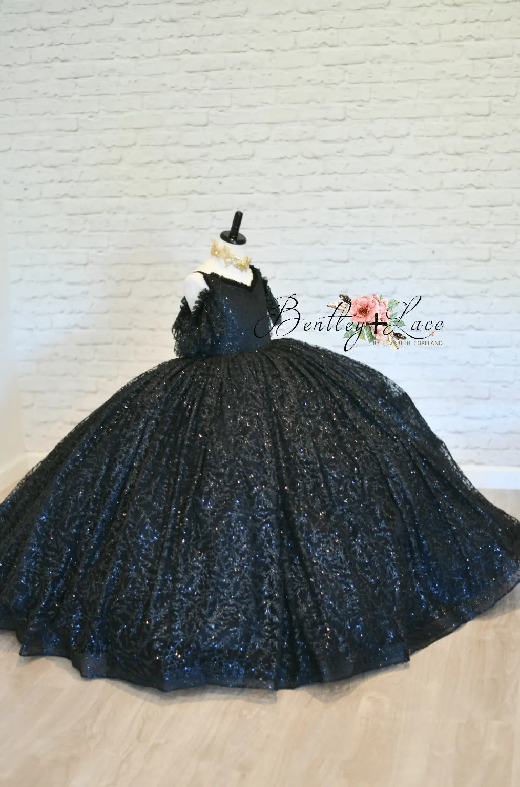 Retired euc  "Midnight  Asher" -  Floor Length Dress ( 6 Year - Petite 10 Year)