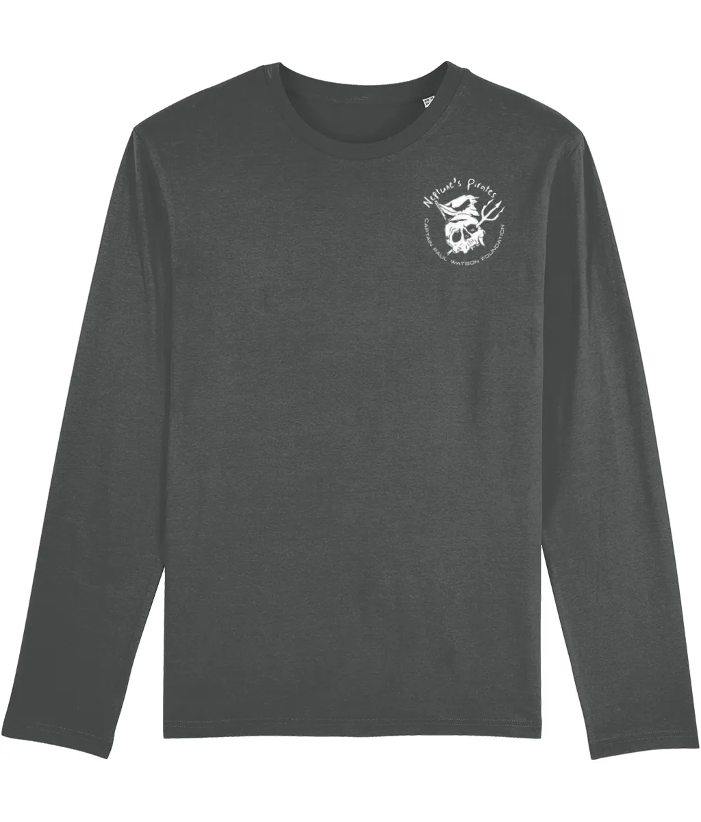 Retro 'Save The Whales' Unisex Long Sleeve T-Shirt