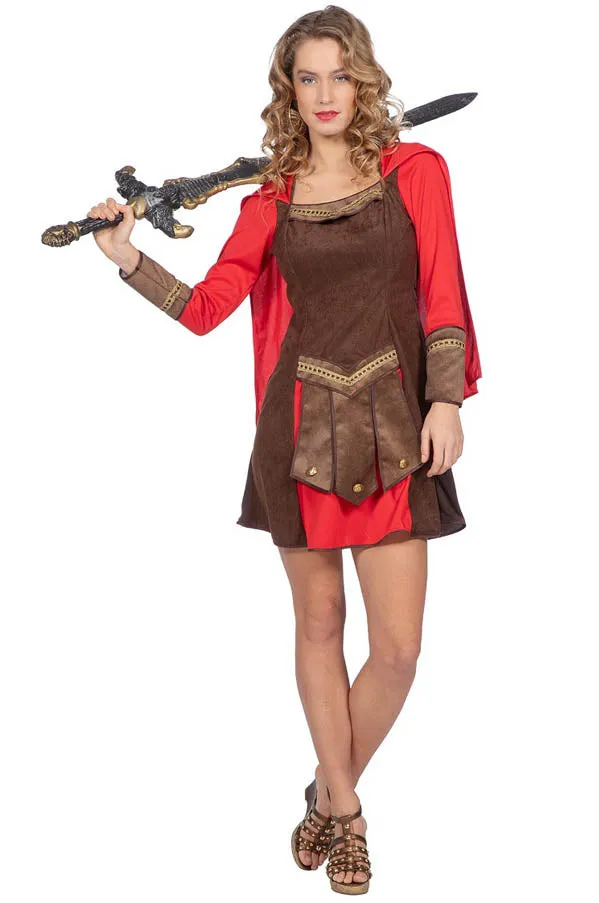 Römische Legionärin Deluxe Kostüm für Frauen