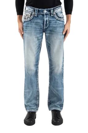 Rock Revival Men's Robin J206r Straight Jeans
