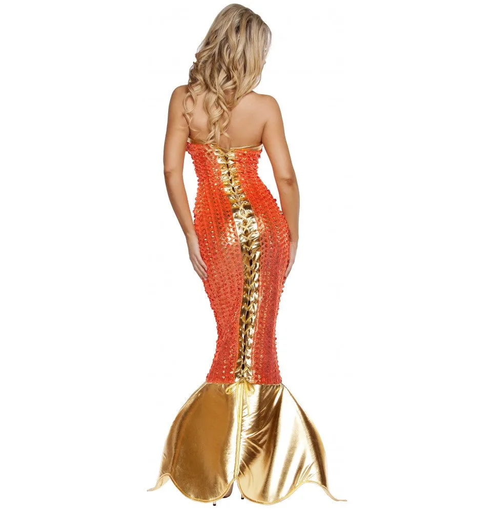 Roma 1pc Seductive Ocean Siren Costume