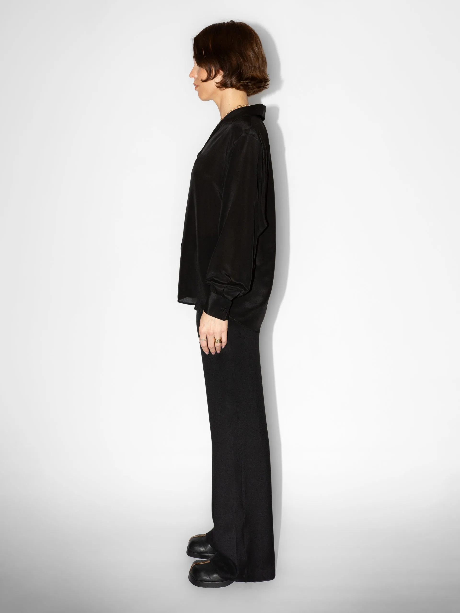 SAINT Classic Silk Shirt Back