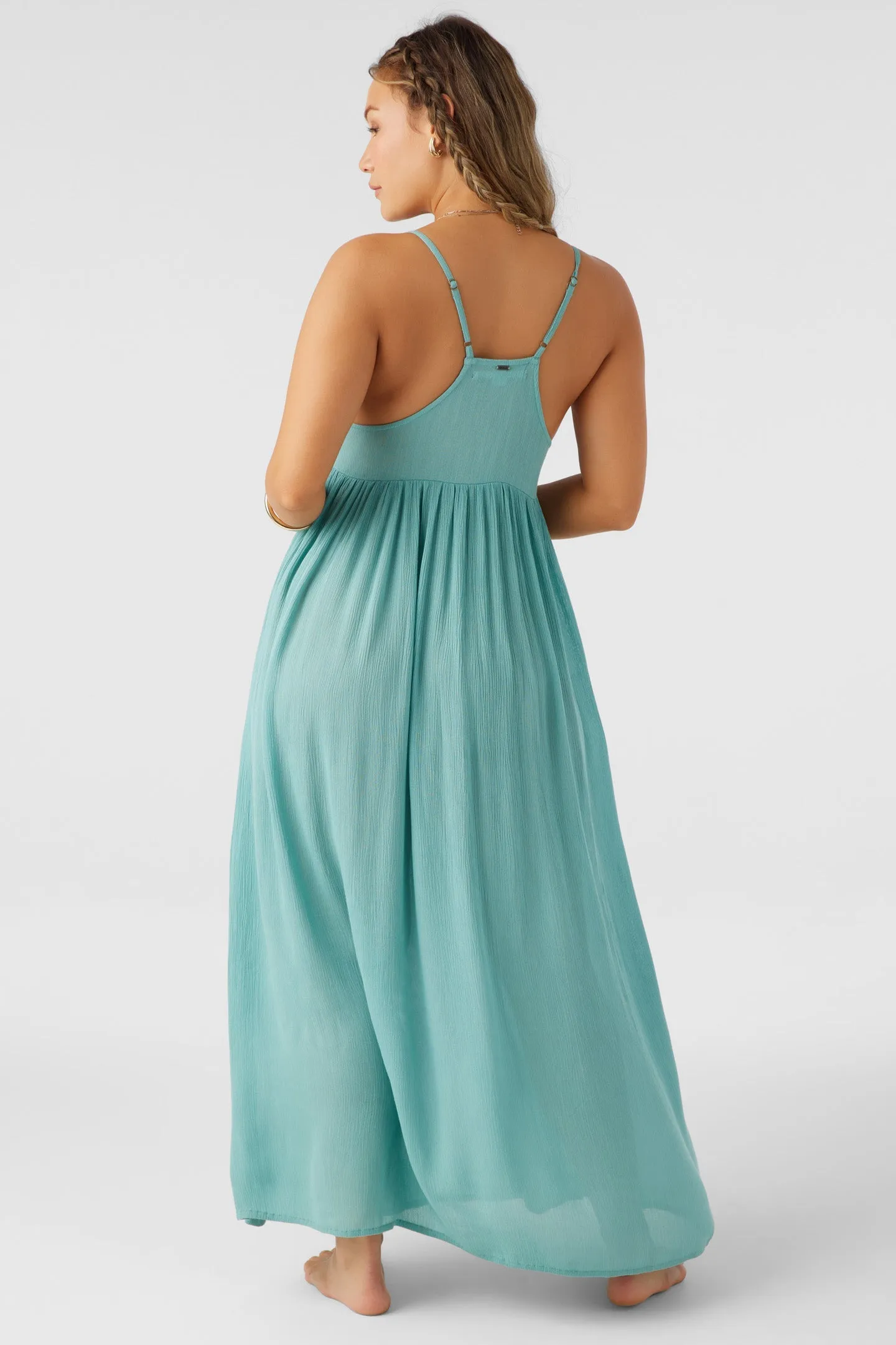 Saltwater Solids Mel Canton Maxi Dress