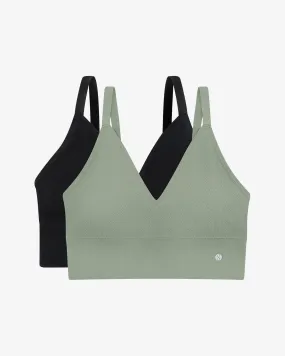 Seamless Chain Link Bra 2-Pack