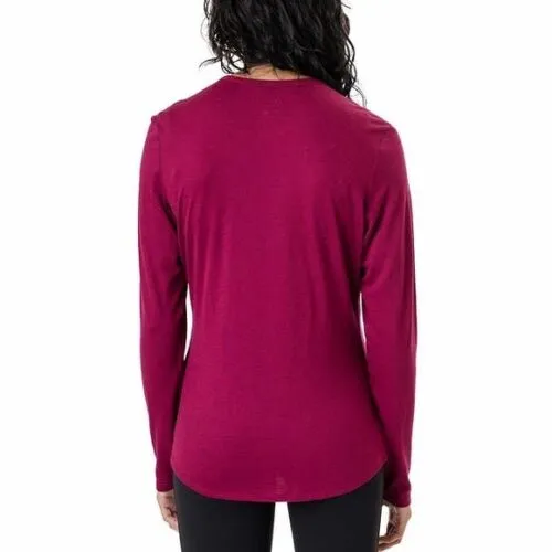 Segments Womens Merino Wool Long Sleeve Top Tee Base Layer Shirt