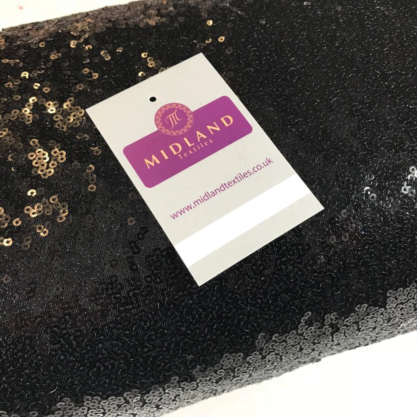 Sensational 3mm Sewn On allover Sequins On Net Fabric 48" Wide Dress Fabric M79 Mtex