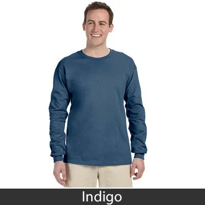 Sigma Alpha Epsilon Longsleeve Gildan Tee - Gildan 2400 - TWILL