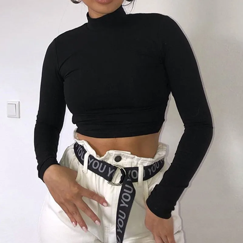 Slim Fit Crop Top