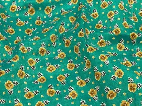 Small Floral - Poly/Cotton (LAST CHANCE TO BUY)