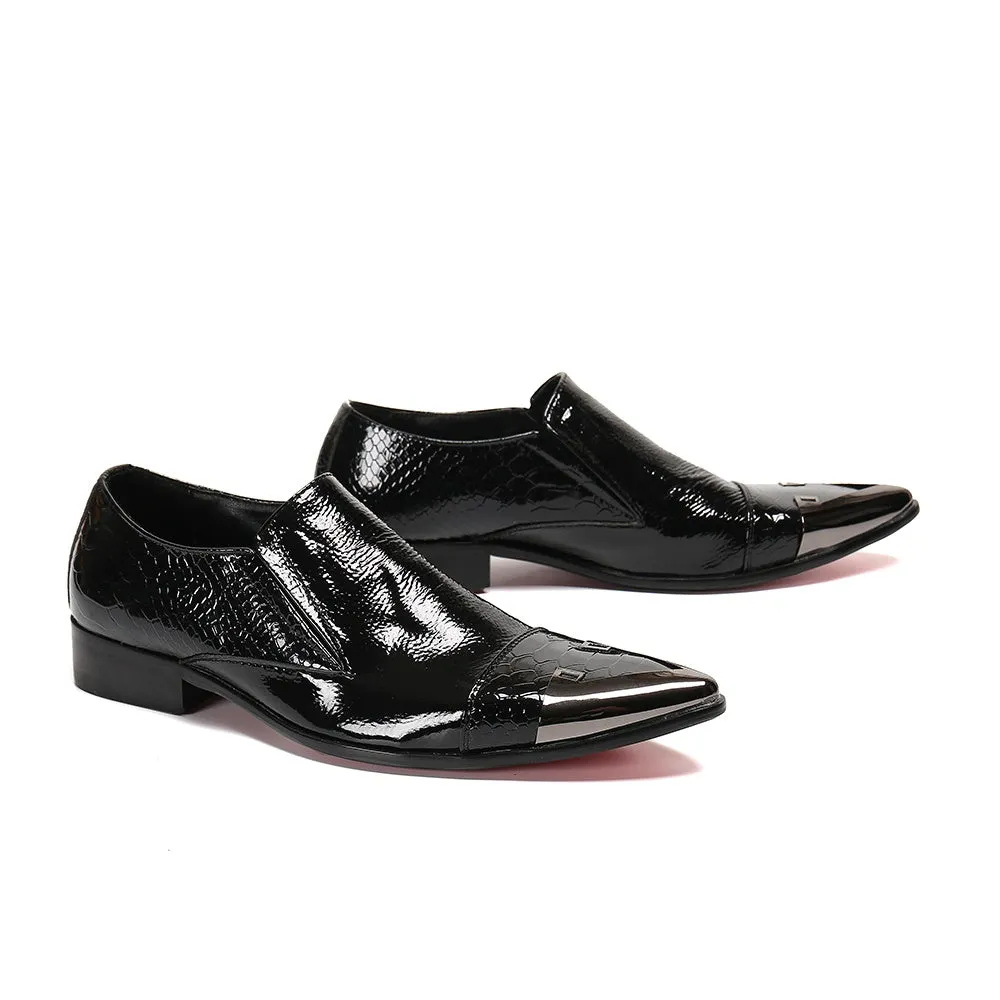 Snake Skin Oxfords for Men