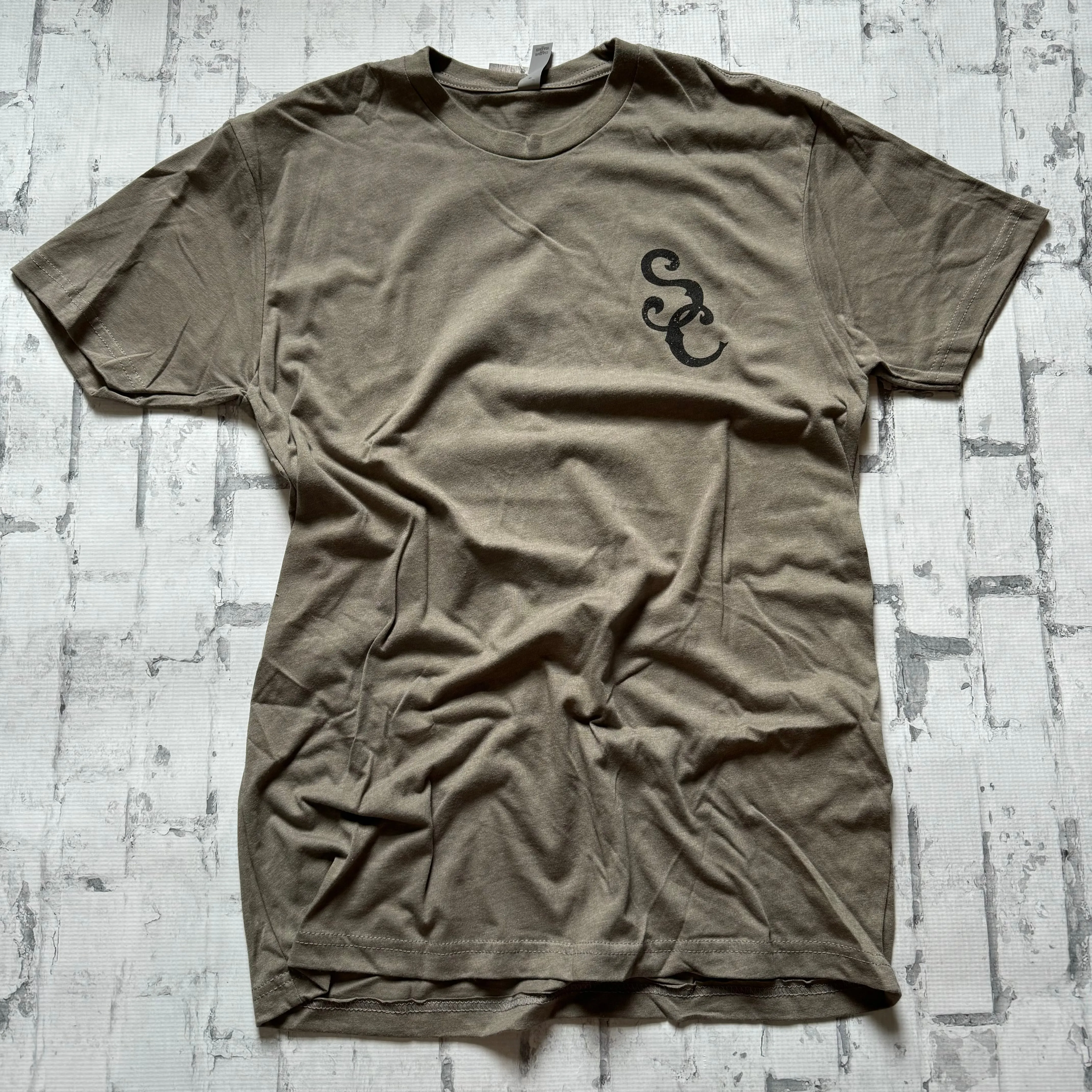 Southern Charm “Deer Jar” Short Sleeve T-shirt - Taupe