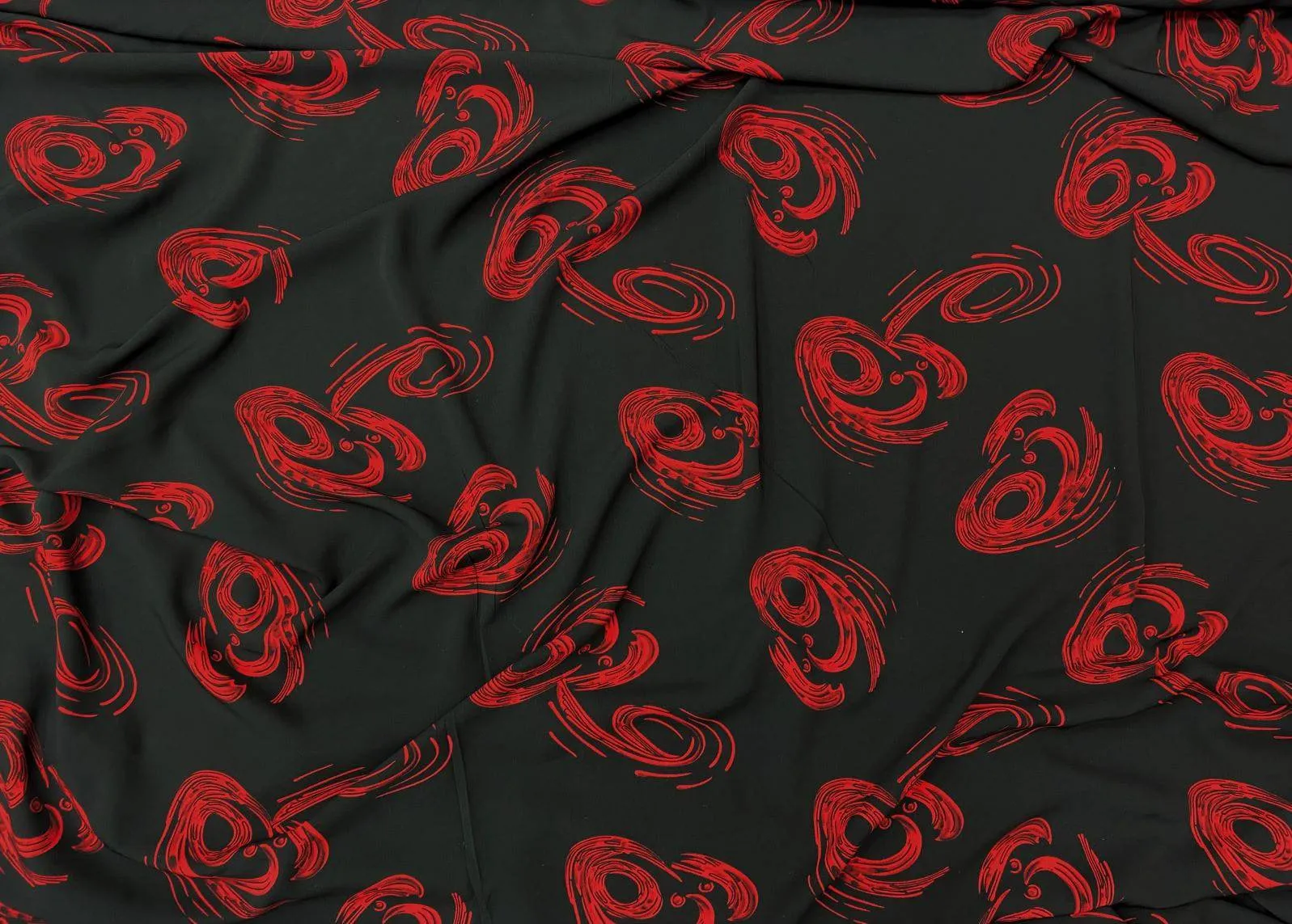 Spiral - Printed Crepe