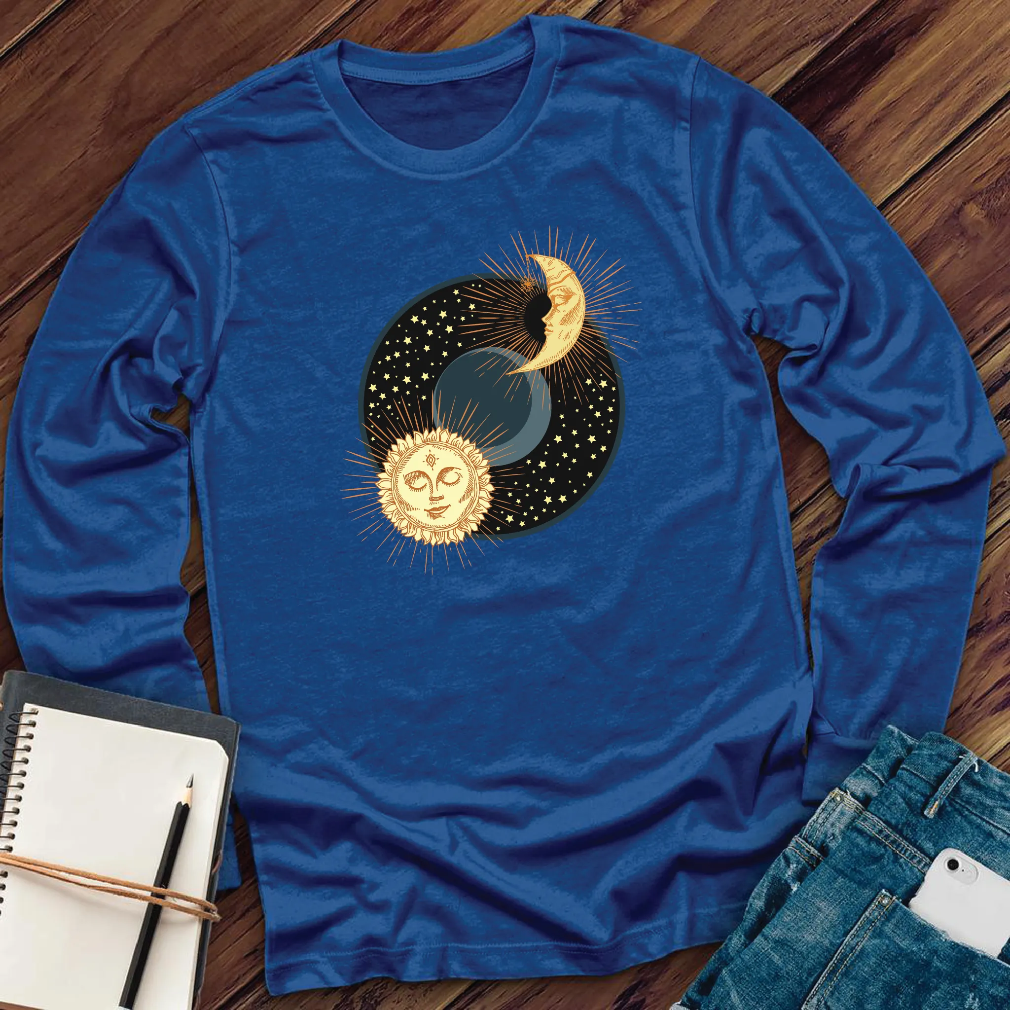 Sun Stars and Moon Long Sleeve