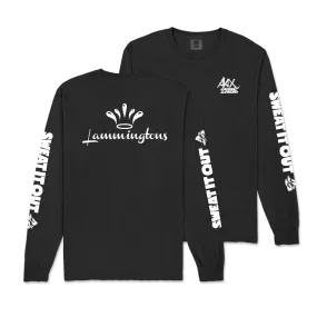 Sweat It Out / Ajax x Lammingtons / Black Long Sleeve