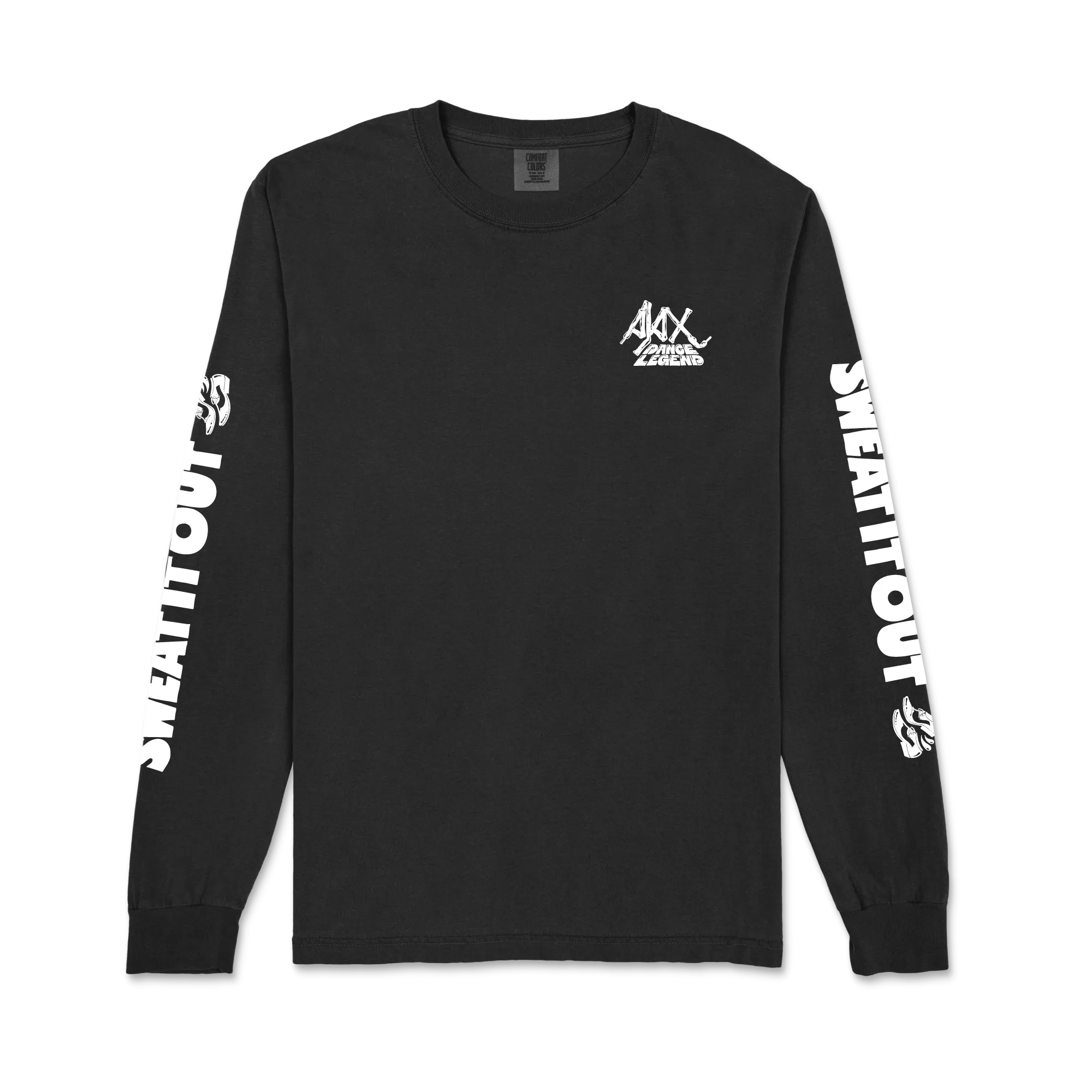 Sweat It Out / Ajax x Lammingtons / Black Long Sleeve