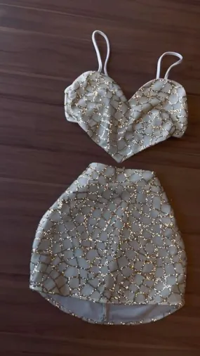 Two Piece Mini Dress Sexy Special Occasion Dress Short Prom Dress       fg6025