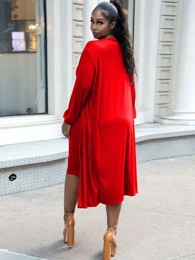 Two Piece Sleeveless Dresses & Cardigans