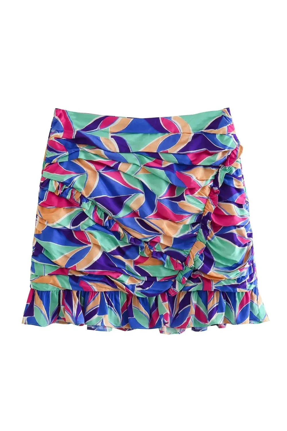 'Vienne' Ruffled Layered Skirt