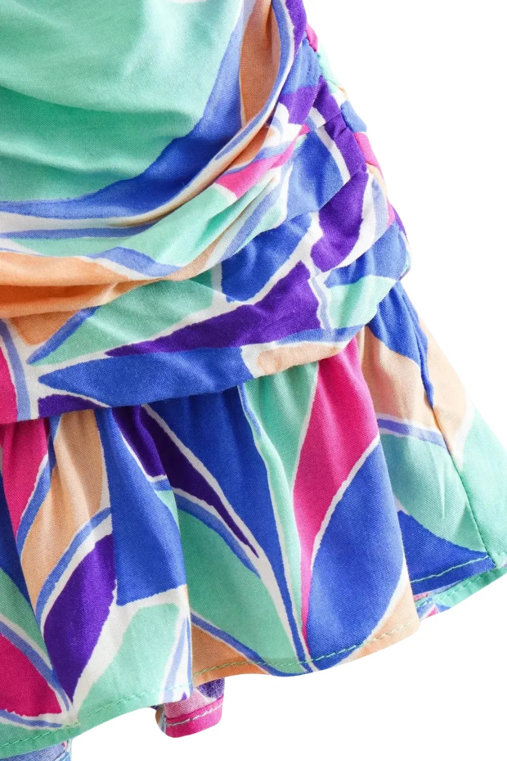 'Vienne' Ruffled Layered Skirt