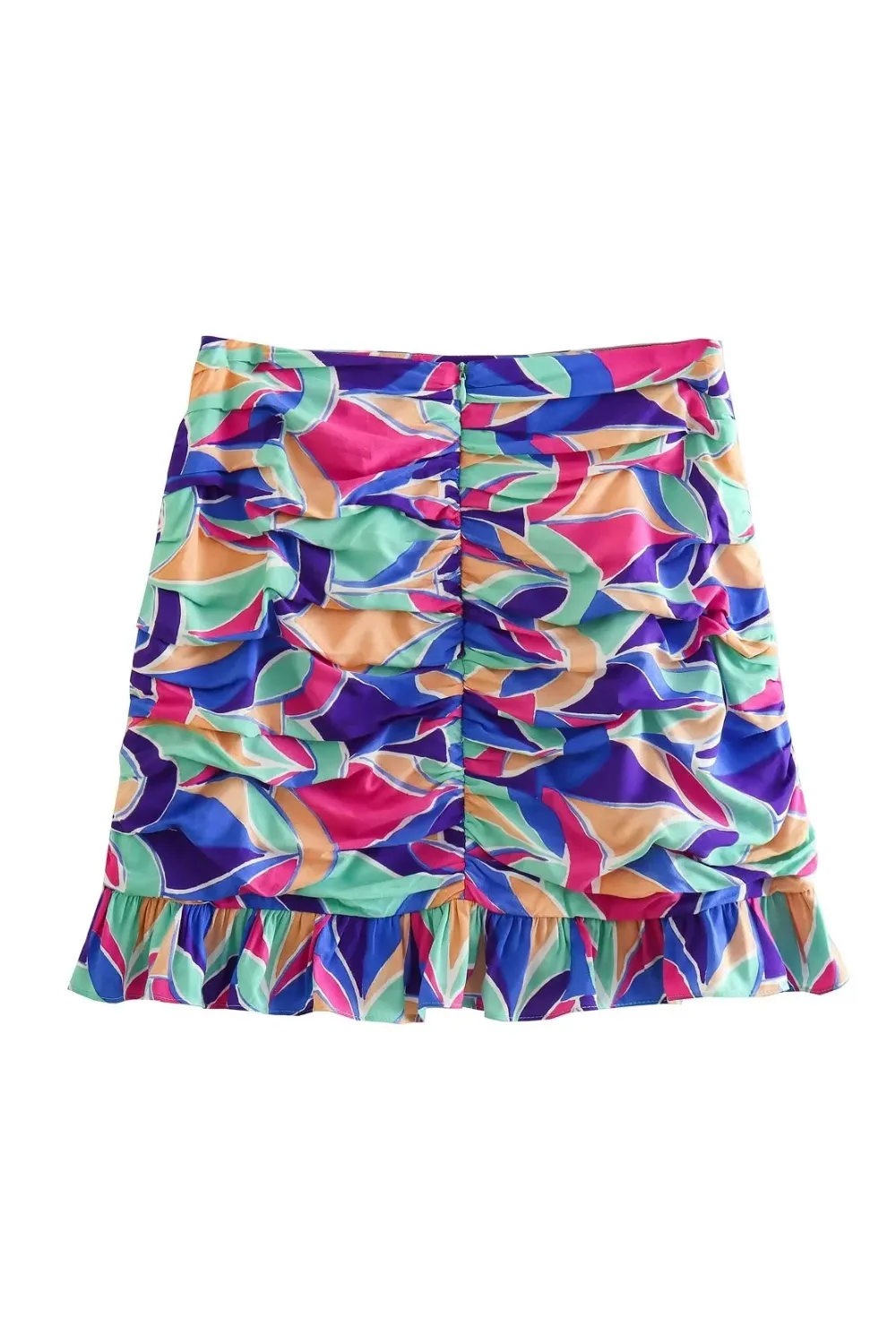 'Vienne' Ruffled Layered Skirt