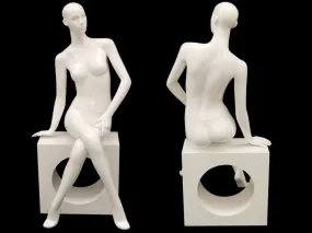 White Female Abstract Mannequin MM-ANNA06