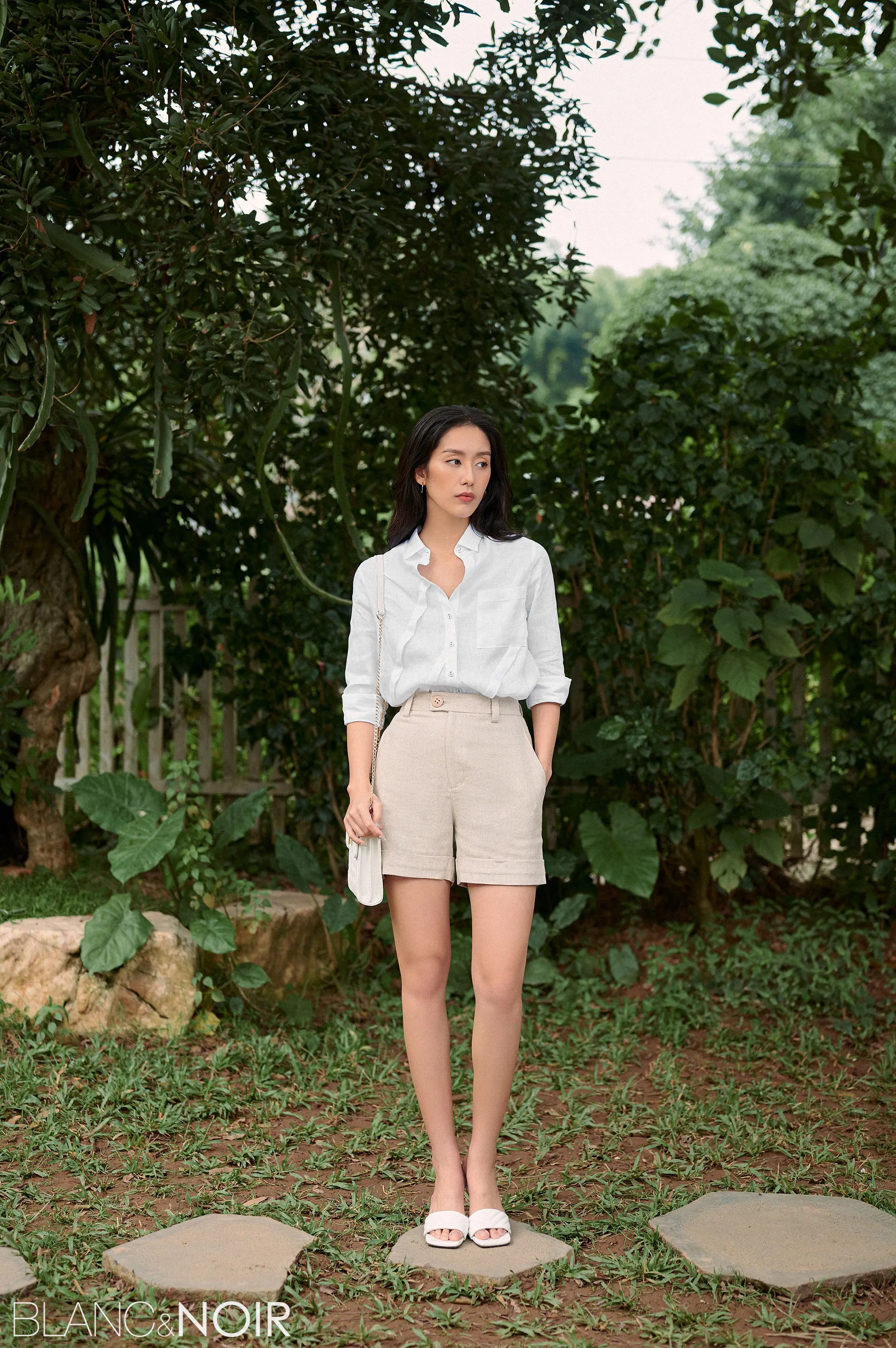 White Linen Shirt SG
